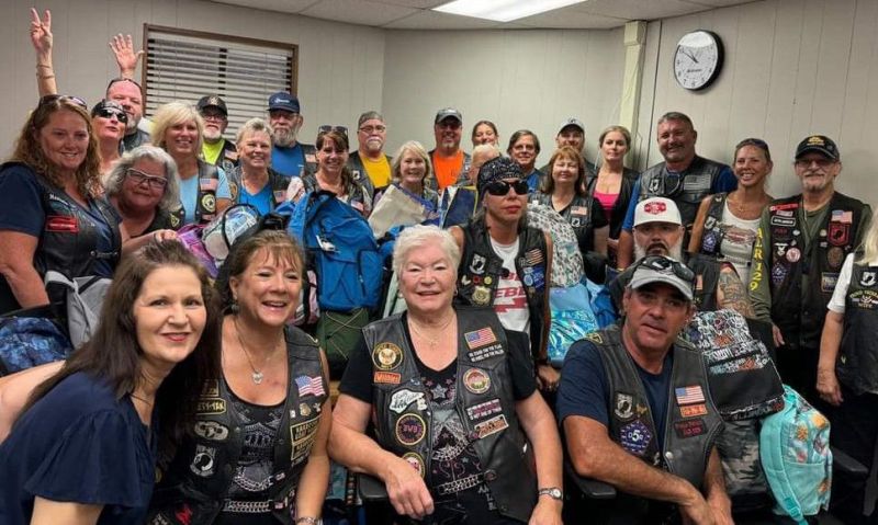 Legion Riders deliver much-needed supplies to local elementary school