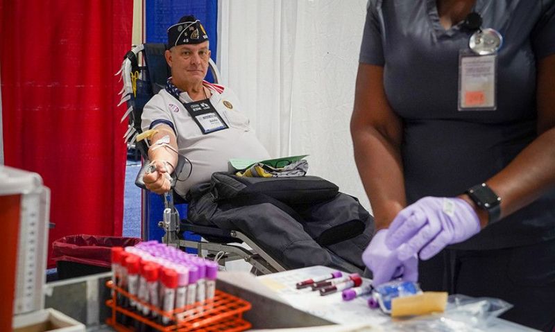 Legion Family donates blood in a time of shortage